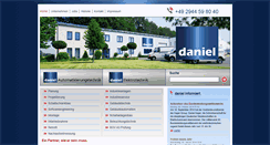 Desktop Screenshot of daniel-gmbh.de